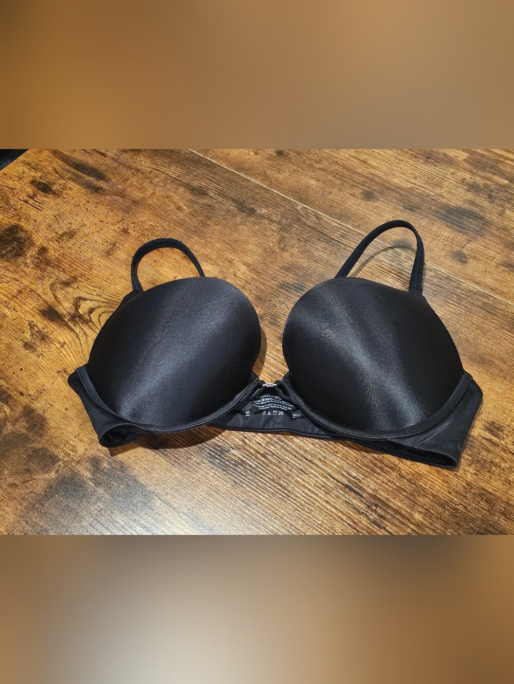 Maidenform Black Smooth Padded T-Shirt Bra